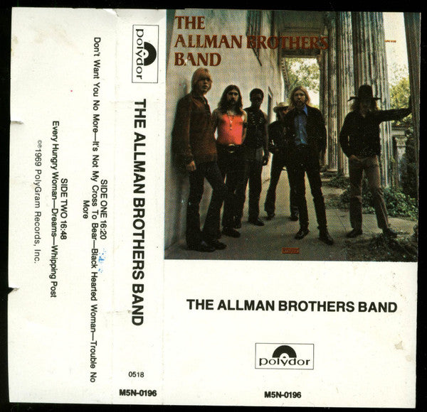 ALLMAN BROTHERS - ALLMAN BROTHERS BAND (CASSETTE) - CS
