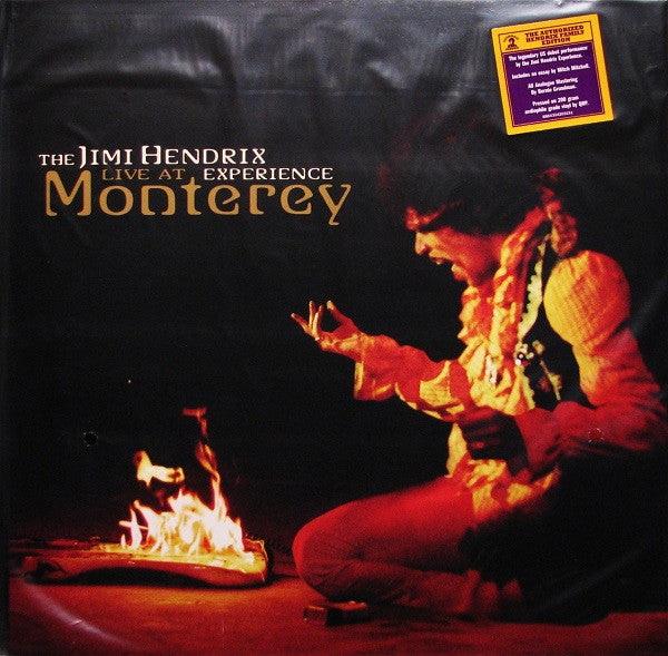 HENDRIX, JIMI - LIVE AT MONTEREY : AUDIOPHILE REMASTER - LP