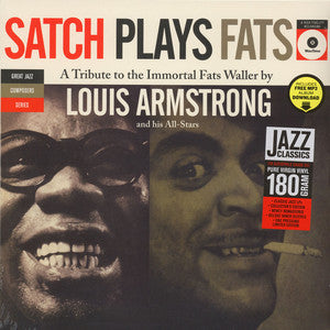 ARMSTRONG, LOUIS - SATCH PLAYS FATS + 3 : 180 GRAM VINYL - LP