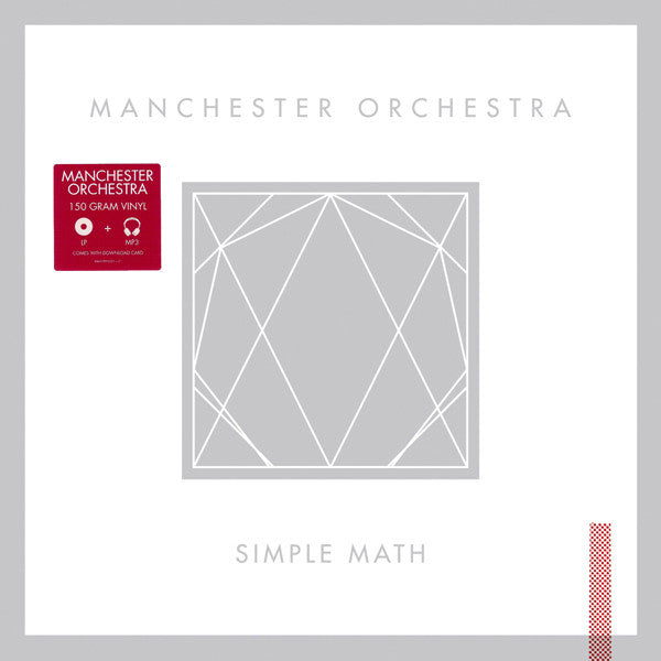MANCHESTER ORCHESTRA - SIMPLE MATH: PINK SWIRL - LP