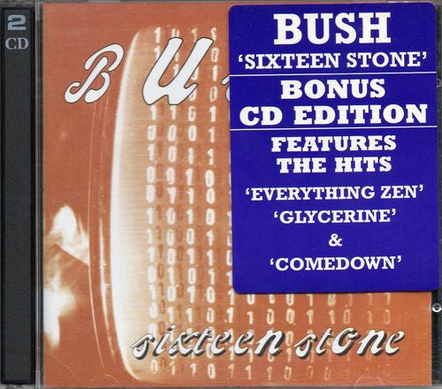 BUSH - SIXTEEN STONE + BONUS (2CD) - CD