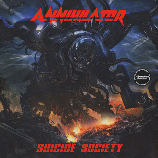 ANNIHILATOR - SUICIDE SOCIETY (BLUE VINYL) - LP