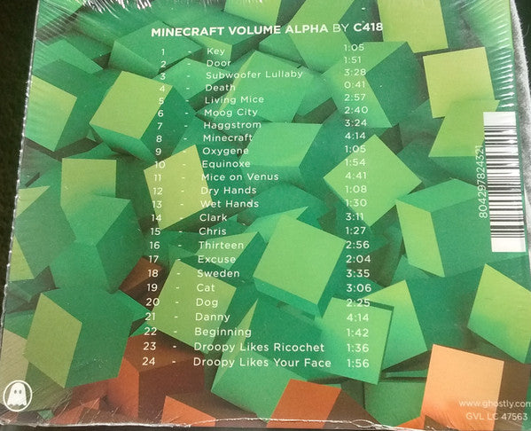 MINECRAFT / C418 - MINECRAFT : VOLUME ALPHA (SOUNDTRACK) - CD