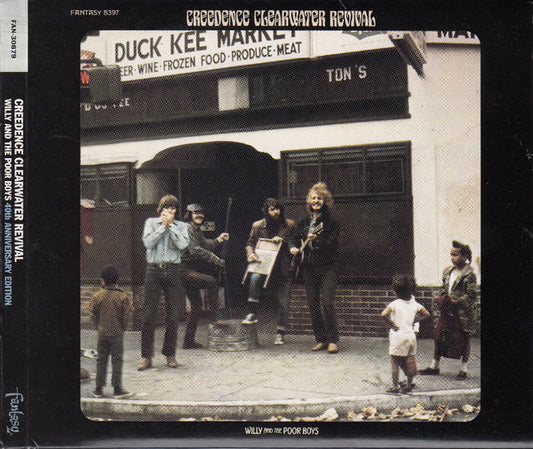 CREEDENCE CLEARWATER REVIVAL - WILLY & THE POOR BOYS + 3 BONUS TRACKS - CD