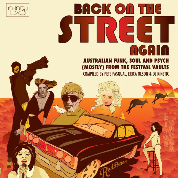 VARIOUS - BACK ON THE STREET AGAIN : 2LP SET - LP