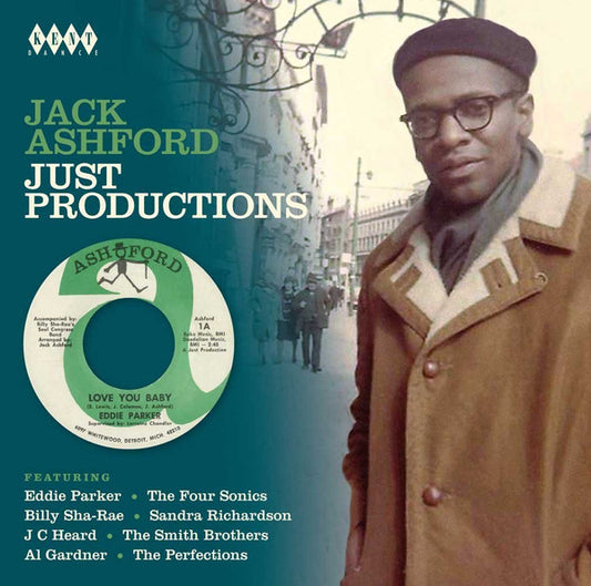 VARIOUS - JACK ASHFORD JUST PRODUCTIONS VOL 1 - CD