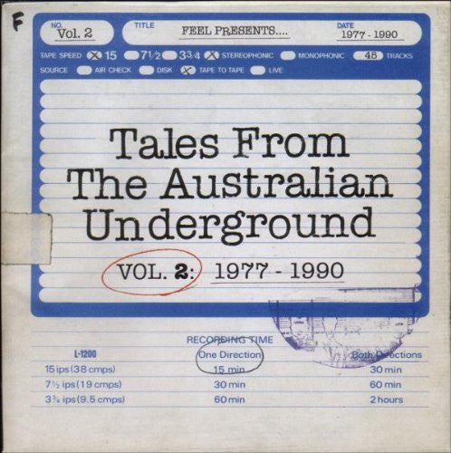 VARIOUS - TALES FROM THE AUSTRALIAN UNDERGROUND 2 - CD