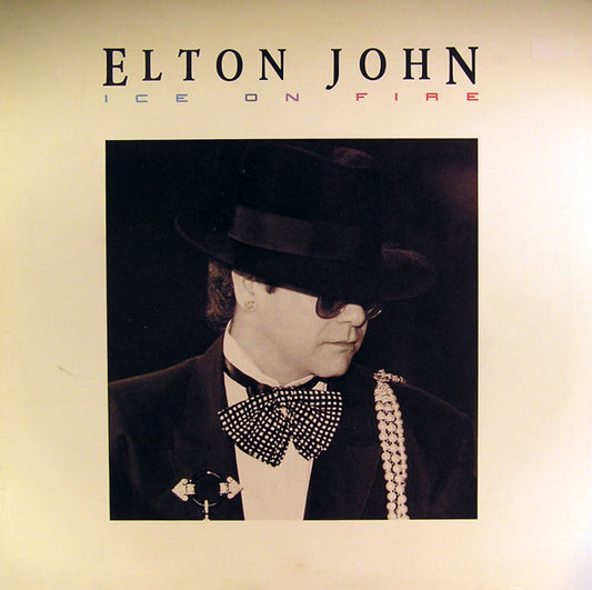 JOHN, ELTON - ICE ON FIRE : US PRESS - LP