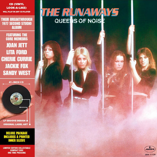 RUNAWAYS - QUEENS OF NOISE: LP REPLICA SLEEVE - CD