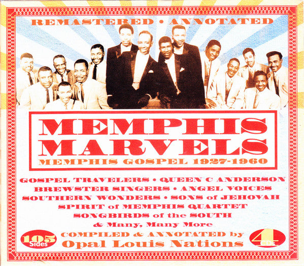 VARIOUS - MEMPHIS MARVELS : MEMPHIS GOSPEL (4CD) - CD