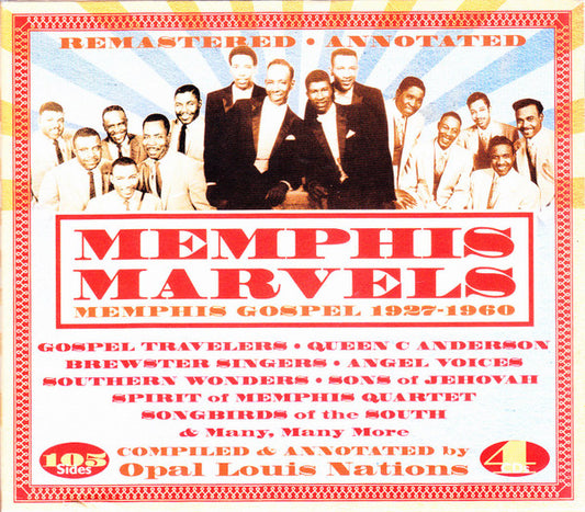 VARIOUS - MEMPHIS MARVELS : MEMPHIS GOSPEL (4CD) - CD