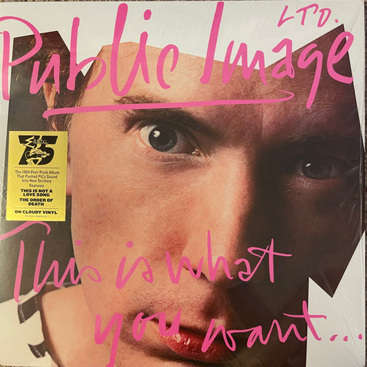 PUBLIC IMAGE LTD - THIS IS WHAT YOU WANT ... : CLOUDY VINYL - LP