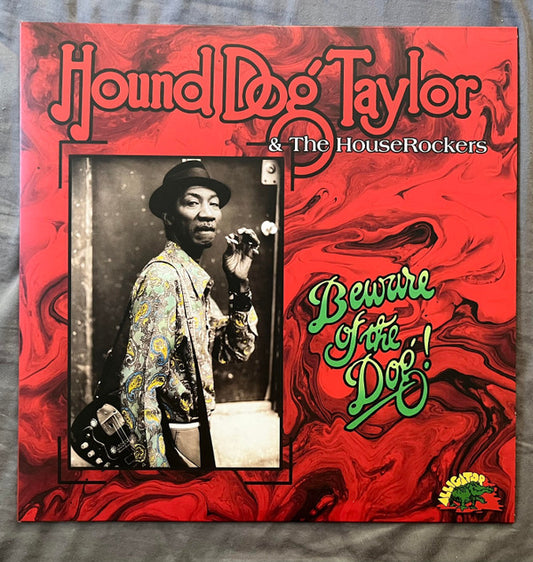TAYLOR, HOUND DOG - BEWARE OF THE DOG : GREEN VINYL - LP