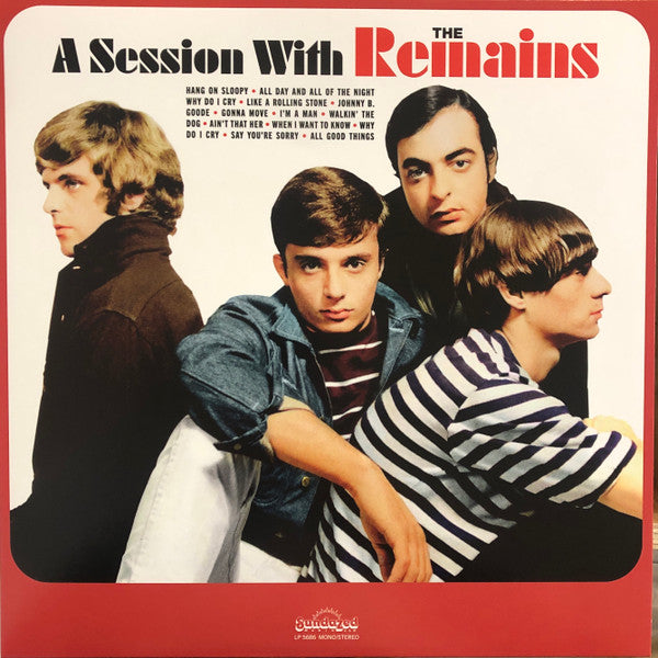 REMAINS - SESSION WITH THE REMAINS : RED VINYL - LP