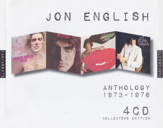 ENGLISH, JON - ANTHOLOGY 1973-1976 : 4CD SET - CD