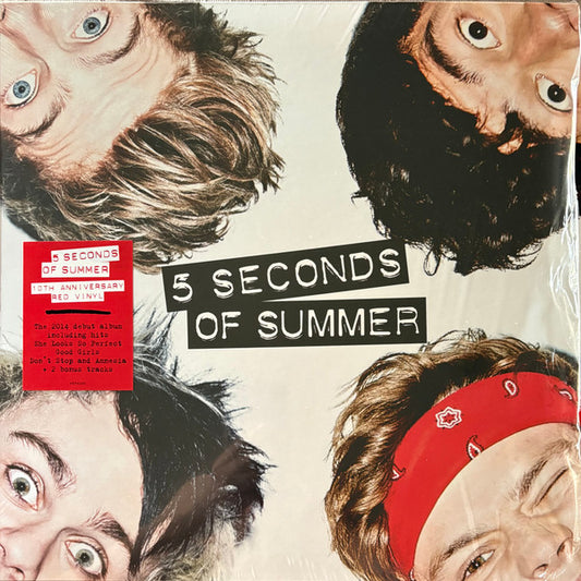 5 SECONDS OF SUMMER - 5 SECONDS OF SUMMER : RED VINYL - LP