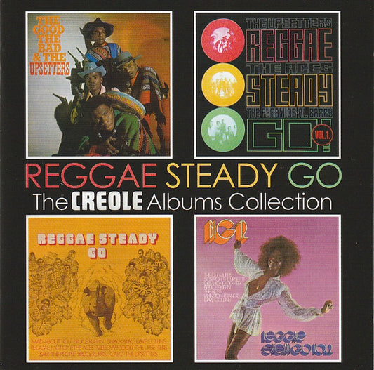 VARIOUS - REGGAE STEADY GO: CREOLE ALBUMS - CD