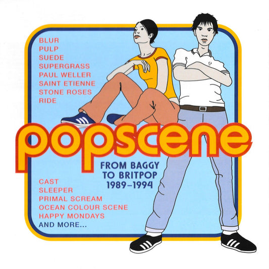 VARIOUS - POPSCENE: FROM BAGGY TO BRITPOP - CD