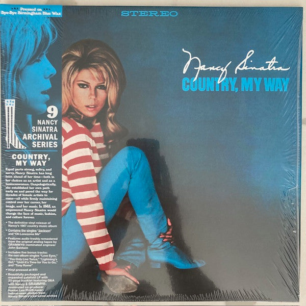 SINATRA, NANCY - COUNTRY MY WAY: BLUE VINYL - LP