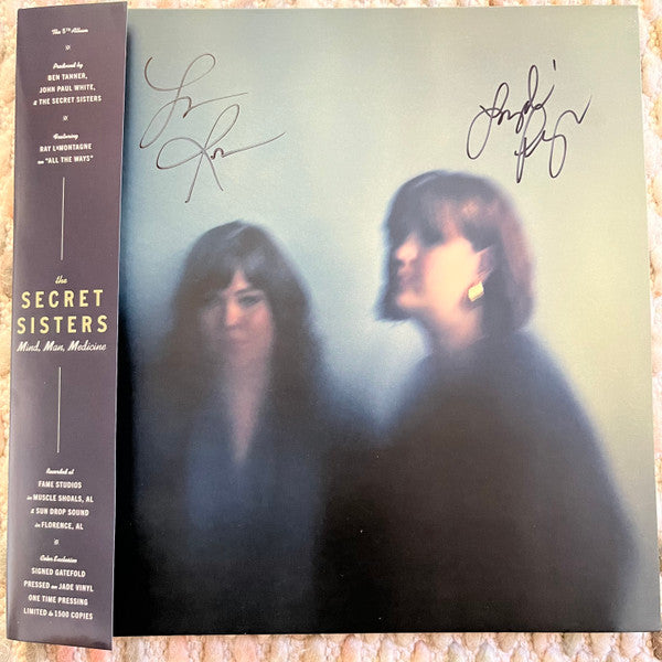 SECRET SISTERS - MIND MAN MEDICINE : JADE VINYL (SIGNED) - LP
