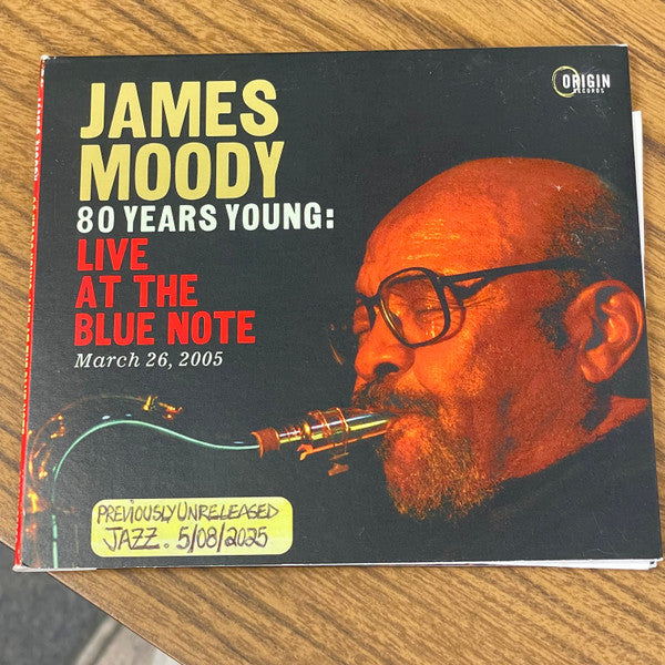 MOODY, JAMES - 80 YEARS YOUNG : LIVE AT THE BLUE NOTE - CD