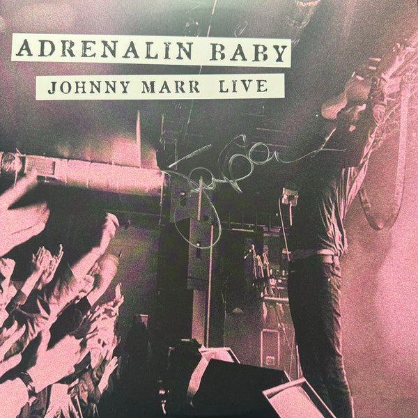 MARR, JOHNNY - ADRENALIN BABY : BLACK & PINK SPLATTER - LP