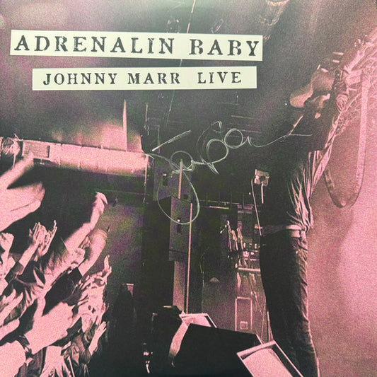 MARR, JOHNNY - ADRENALIN BABY : BLACK & PINK SPLATTER - LP