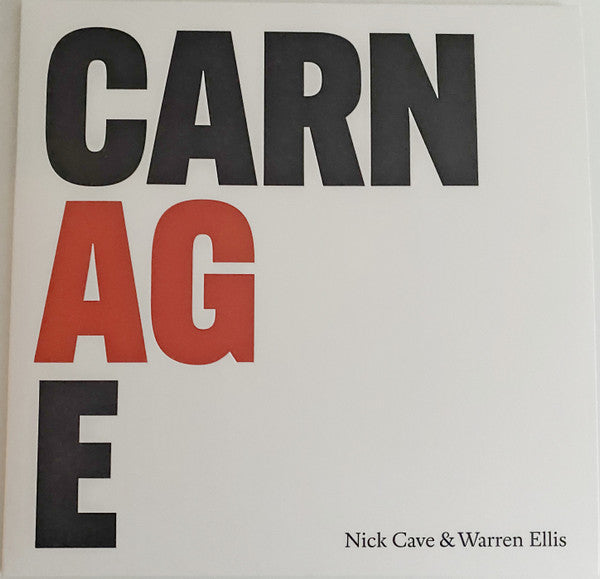 CAVE, NICK / WARREN ELLIS - CARNAGE - LP