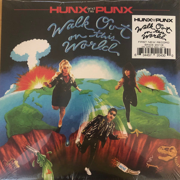 HUNX & HIS PUNX - WALK OUT ON THIS WORLD: APPLE RED VINYL - LP