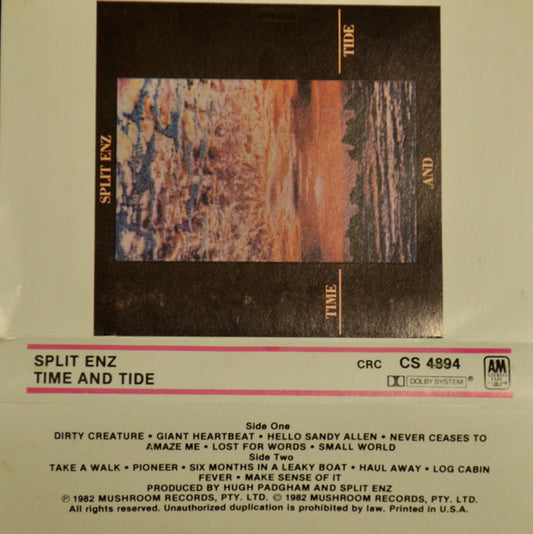 SPLIT ENZ - TIME & TIDE (CASSETTE) - CS