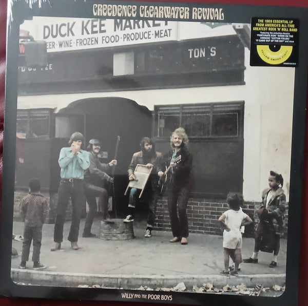 CREEDENCE CLEARWATER REVIVAL - WILLY & THE POOR BOYS: YELLOW SMOKE - LP