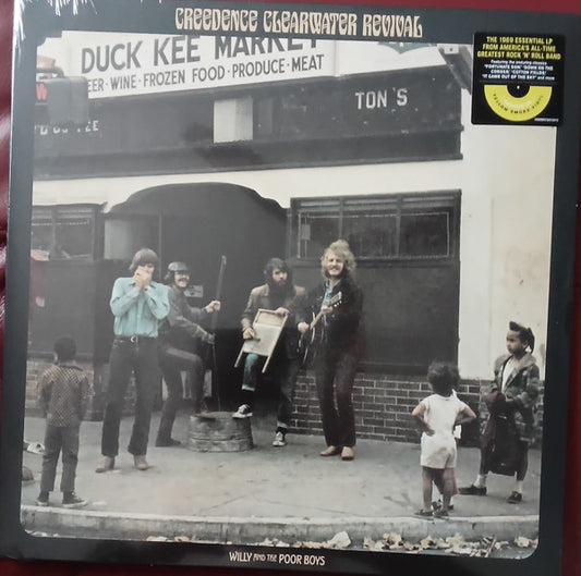 CREEDENCE CLEARWATER REVIVAL - WILLY & THE POOR BOYS: YELLOW SMOKE - LP