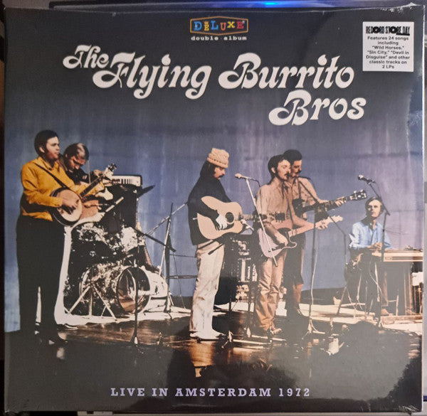 FLYING BURRITO BROTHERS - LIVE IN AMSTERDAM 1972: 2LP SET - LP