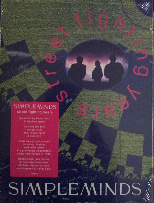 SIMPLE MINDS - STREET FIGHTING YEARS : LIMITED 4CD BOX - CD