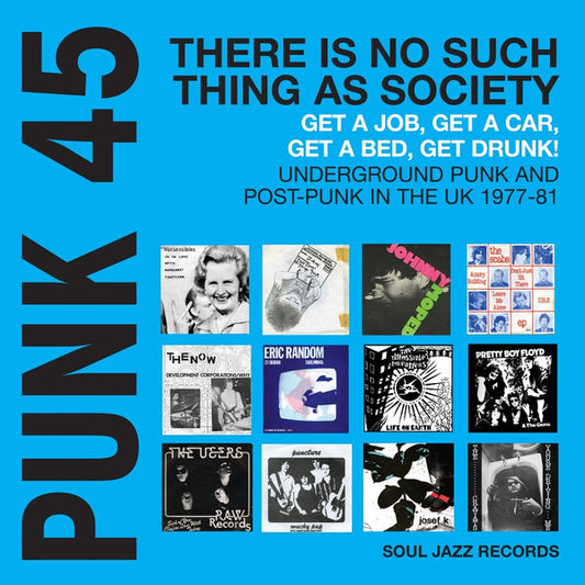 VARIOUS / SOUL JAZZ PRESENTS - PUNK 45 : THERE IS NO SUCH THING...(2LP) - LP