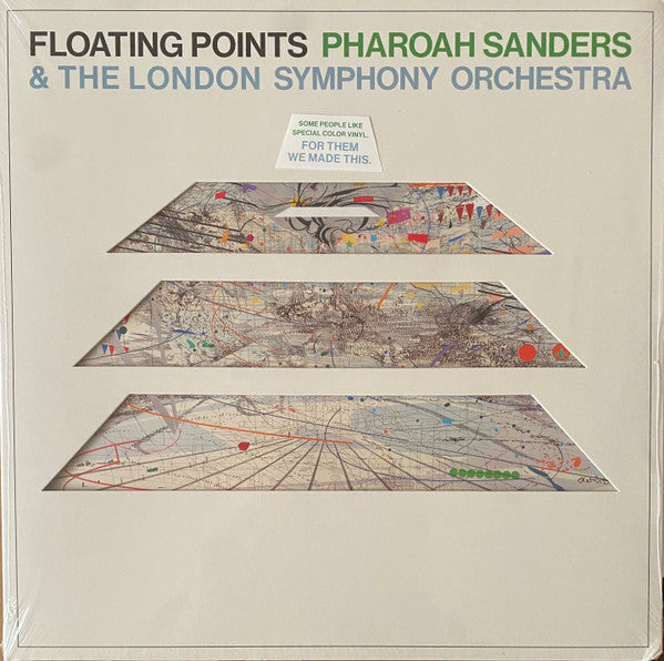 FLOATING POINTS & PHAROAH SANDERS - PROMISES : BLUE MARBLED - LP