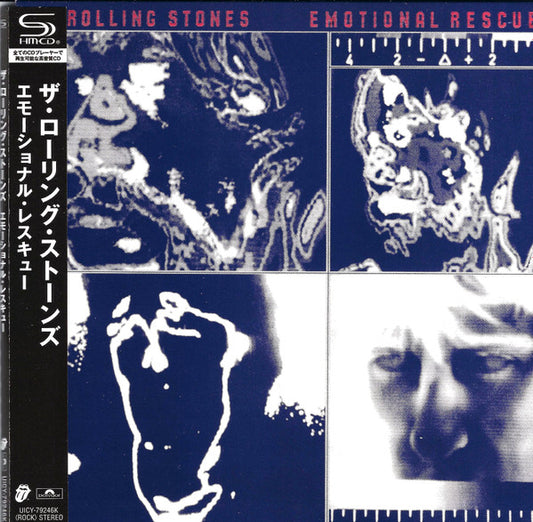ROLLING STONES - EMOTIONAL RESCUE : JAPANESE CARD SLEEVE - CD