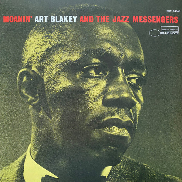 BLAKEY, ART & THE JAZZ MESSENGERS - MOANIN' : BLUE NOTE CLASSIC VINYL SERIES - LP