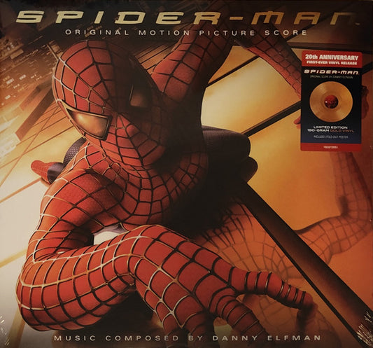SPIDER-MAN (2002) - SOUNDTRACK : GOLD VINYL (180-GRAM) - LP