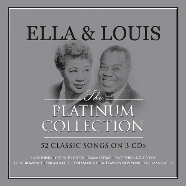 FITZGERALD, ELLA & LOUIS ARMSTRONG - PLATINUM COLLECTION: 3CD SET - CD