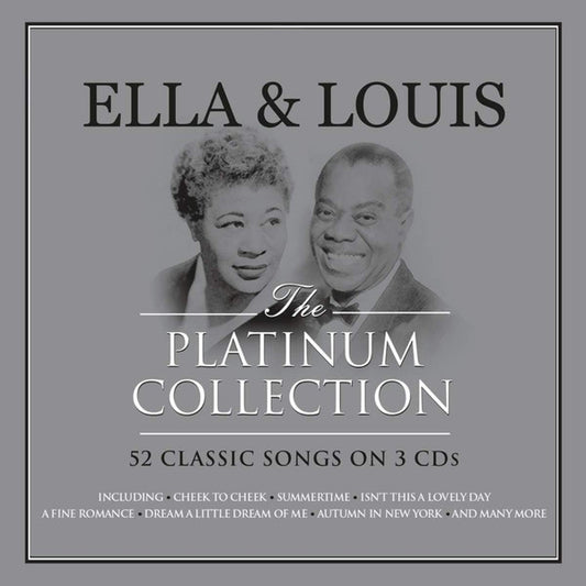 FITZGERALD, ELLA & LOUIS ARMSTRONG - PLATINUM COLLECTION: 3CD SET - CD