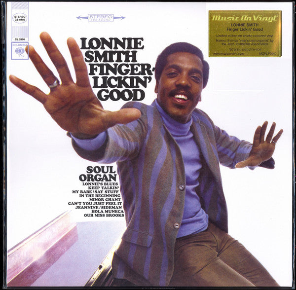 SMITH, LONNIE - FINGER LICKIN' GOOD : MARBLE SMOKE VINYL - LP