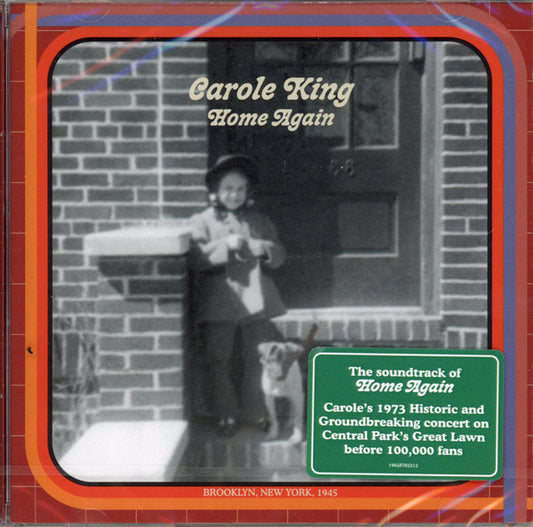 KING, CAROLE - HOME AGAIN : LIVE FROM CENTRAL PARK NYC - CD