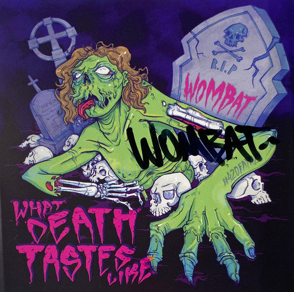 WOMBAT - WHAT DEATH TASTES LIKE - CD