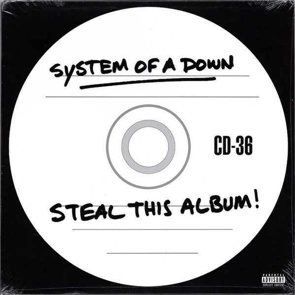 SYSTEM OF A DOWN - STEAL THIS ALBUM : 2LP SET - LP