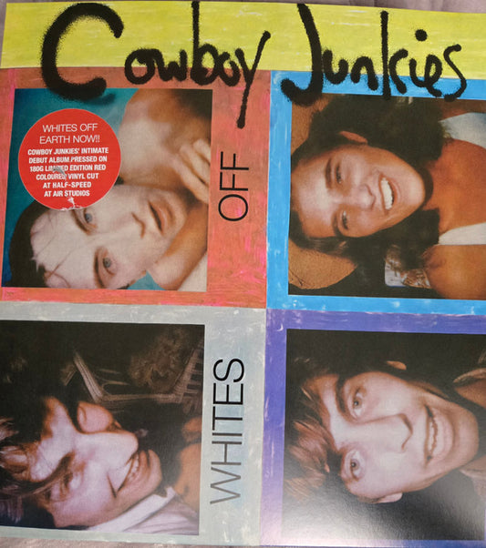 COWBOY JUNKIES - WHITES OFF EARTH NOW!! : RED VINYL - LP