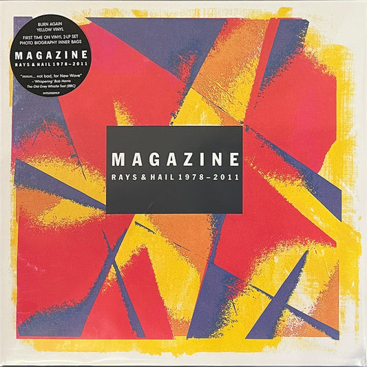 MAGAZINE - RAYS & HAIL :1978 - 2011 (YELLOW 2LP) - LP