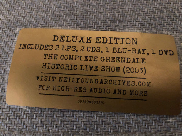 YOUNG, NEIL & CRAZY HORSE - RETURN TO GREENDALE : 2LP + 2CD + BR BOX - LP