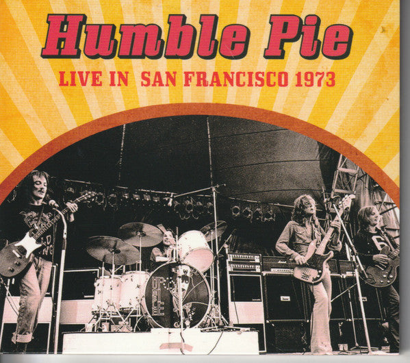 HUMBLE PIE - LIVE IN SAN FRANCISCO 1973 - CD