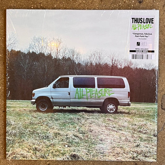 THUS LOVE - ALL PLEASURE : SILVER VINYL - LP